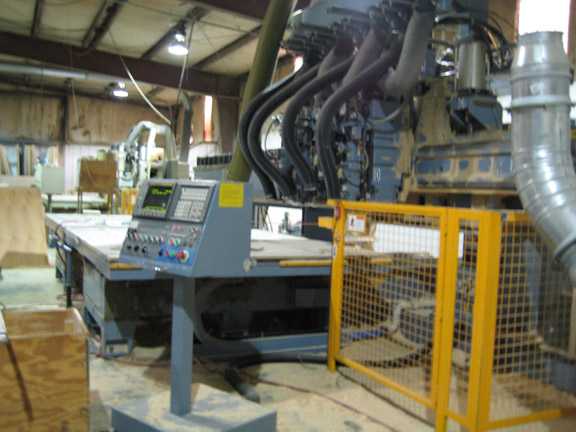 CNC machining station